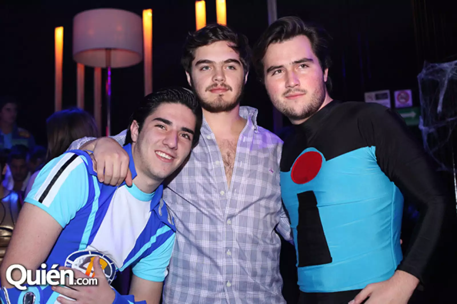 Sebastián Durán,Michel Zarur y Adolfo Baeza