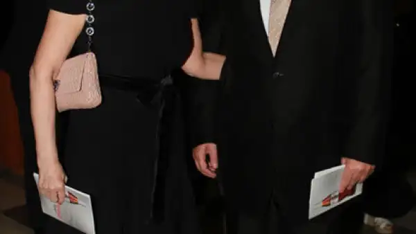Adriana Garza Morton de Santois y Fernando Santos