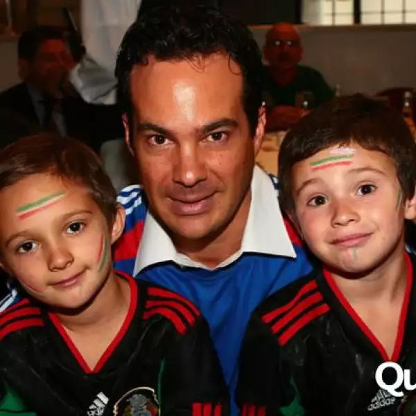 Ambiente Partido México Francia Polanco