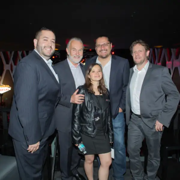 José Guadalupe Arildi, Hubert Keller, Lilia González, David González y Laurant Pillard