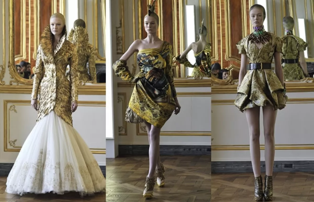 Colección Otoño-Invierno 2010/2011 de Alexander McQueen.