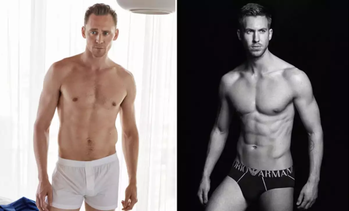 Tom posó para W Magazine, mientras Calvin es la imagen de Emporia Armani.