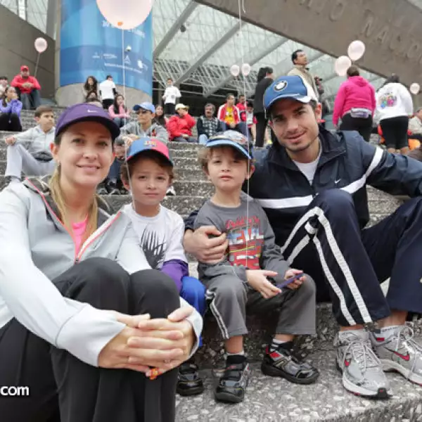 Mónica, José, Alberto y Sonny Sutton