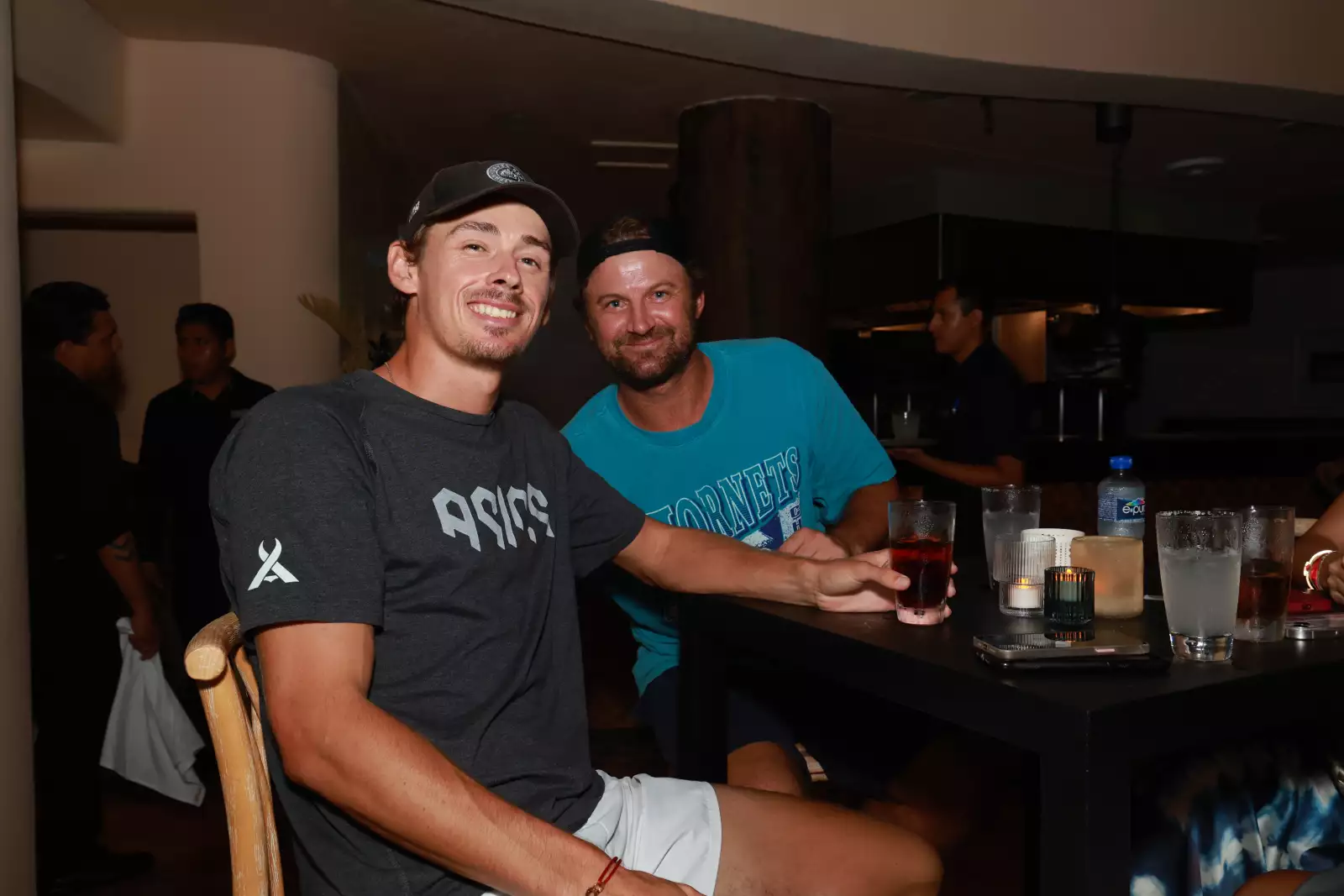 Alex de Miñaur y Matt Reid 