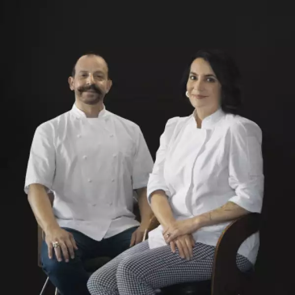 Benito Molina y Solange Muris.