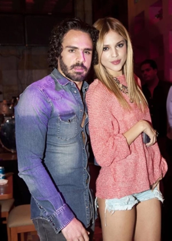 Pepe y Eiza en uno de los últimos eventos que los vimos juntos, la apertura de la Clássica Satélite a inicios de octubre.
