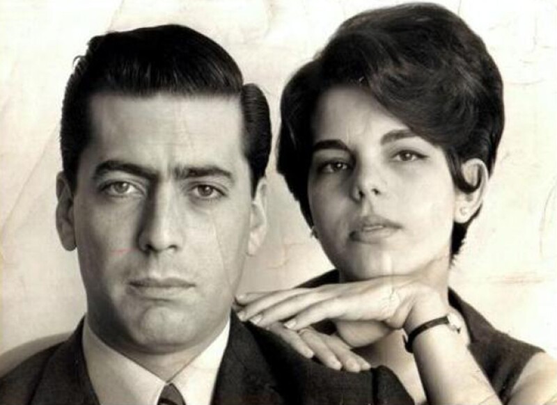 Así lucía la pareja de Mario y Patricia cuando comenzaron su relación. Él le didicaría un emotivo discurso cuando le otorgaron el premio Nobel de Literatura 2010, llamándola `la prima de naricita respingadita´.