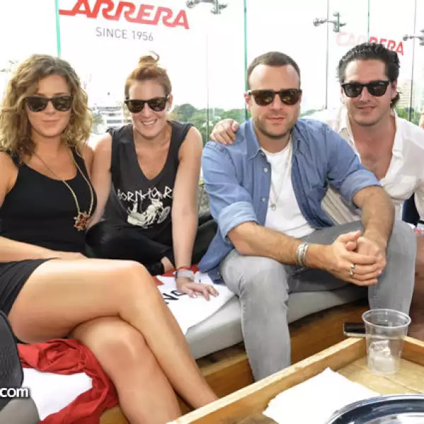 Johanna Murillo, Angie Taddei, Max Villegas y Checo Barrera