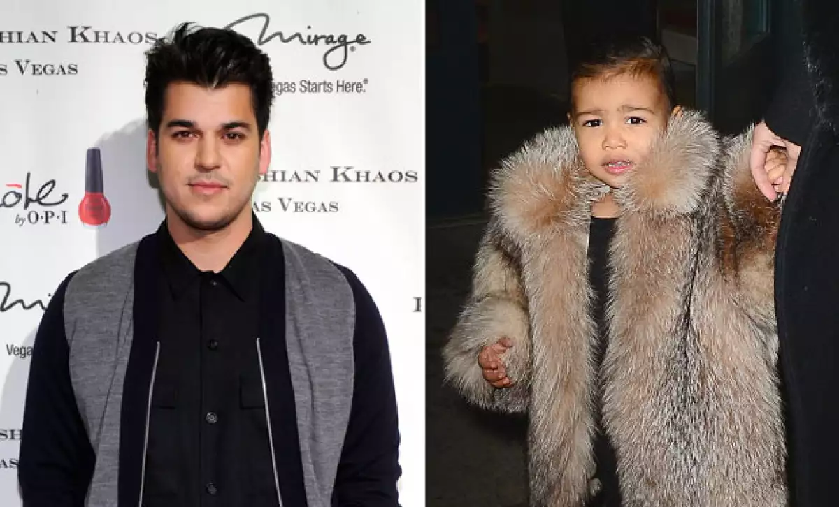 Tal parece que la relación entre Rob y Kim sigue en malos términos, y más ahora que el novio de Blac Chyna convirtió a la pequeña North en un meme.