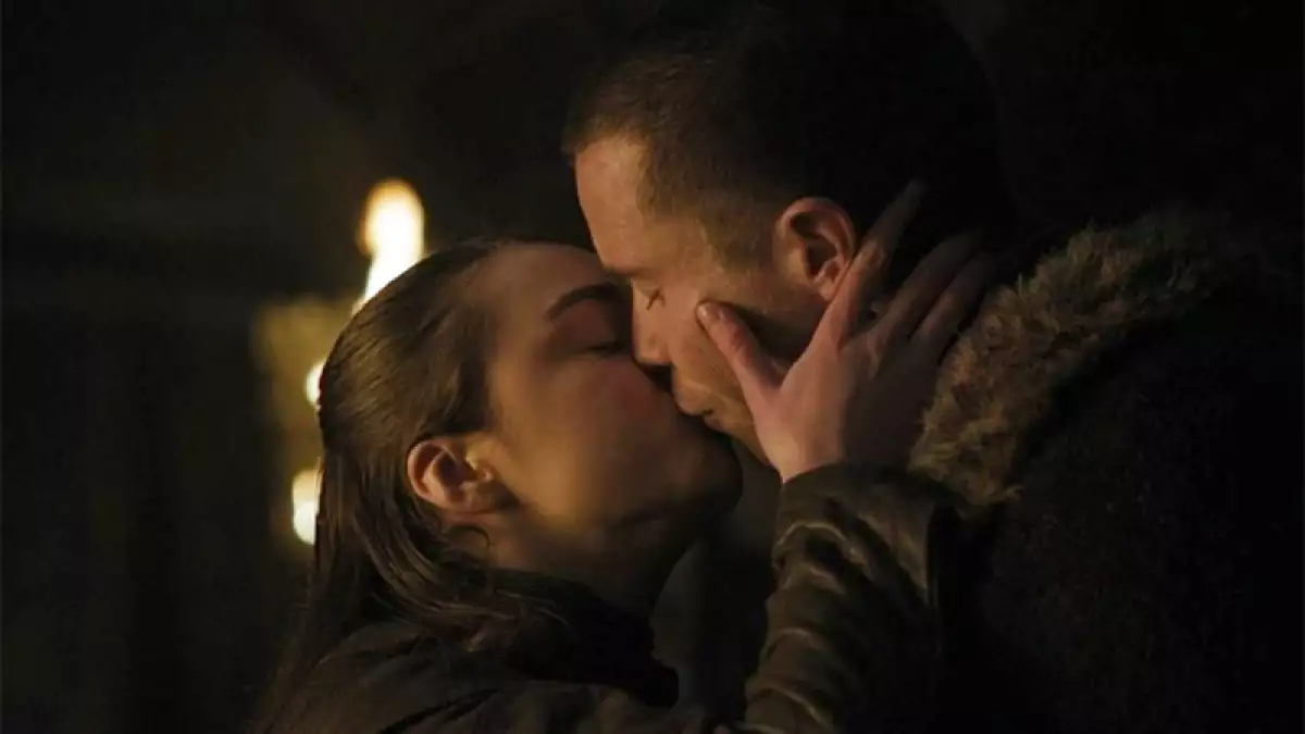Arya Stark y Gendry