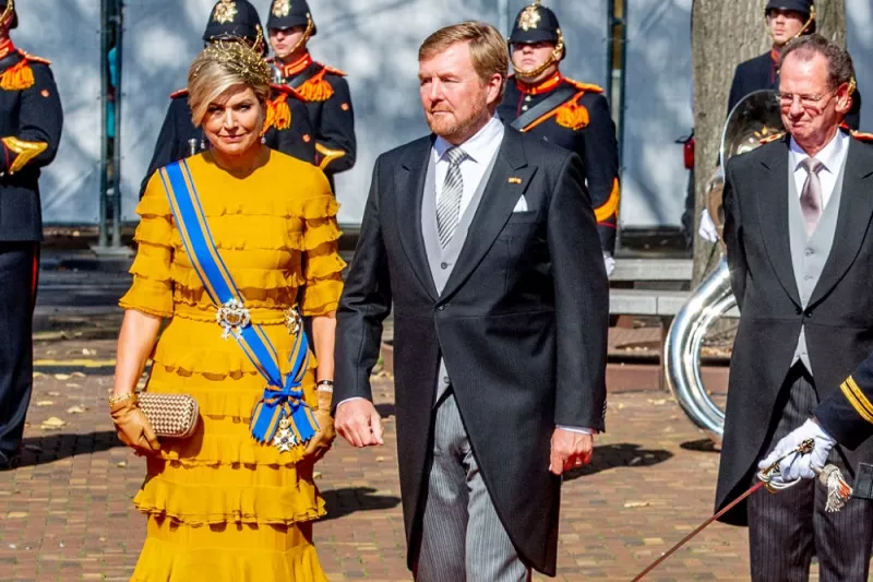 Máxima de Holanda y el rey Guillermo Alejandro