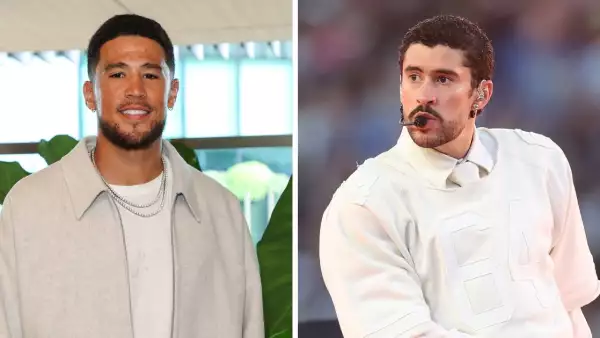 Devin Booker y Bad Bunny
