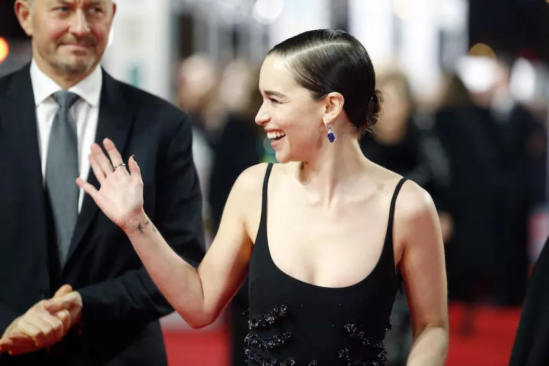 Emilia Clarke en los BAFTA's
