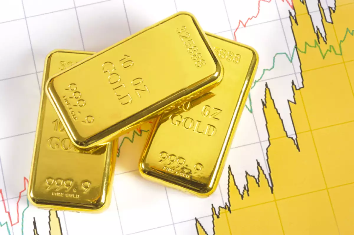 Lingotes de oro.