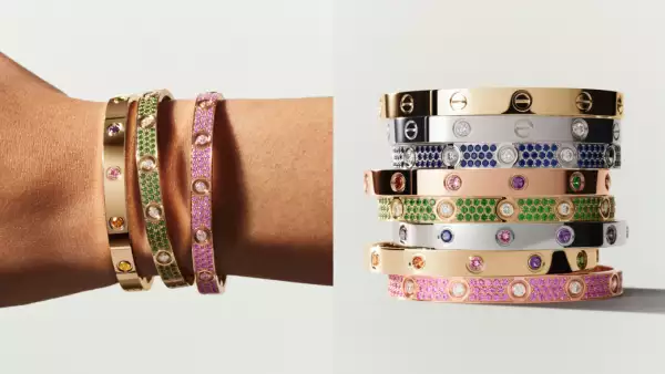 cartier love colors