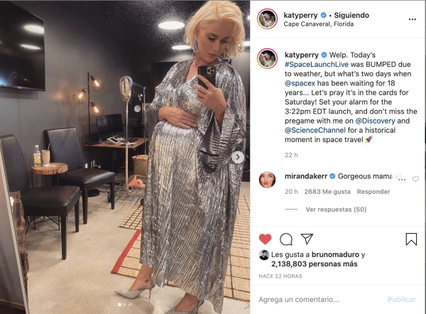 Instagram de Katy Perry