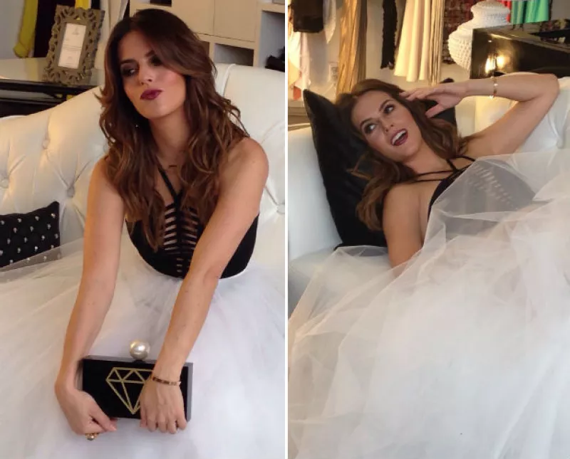 La protagonista de "Simplemente María" nos abrió las puertas de su nuevo showroom donde nos compartió sus consejos para lucir espectacular, además de posar con algunos increíbles diseños.