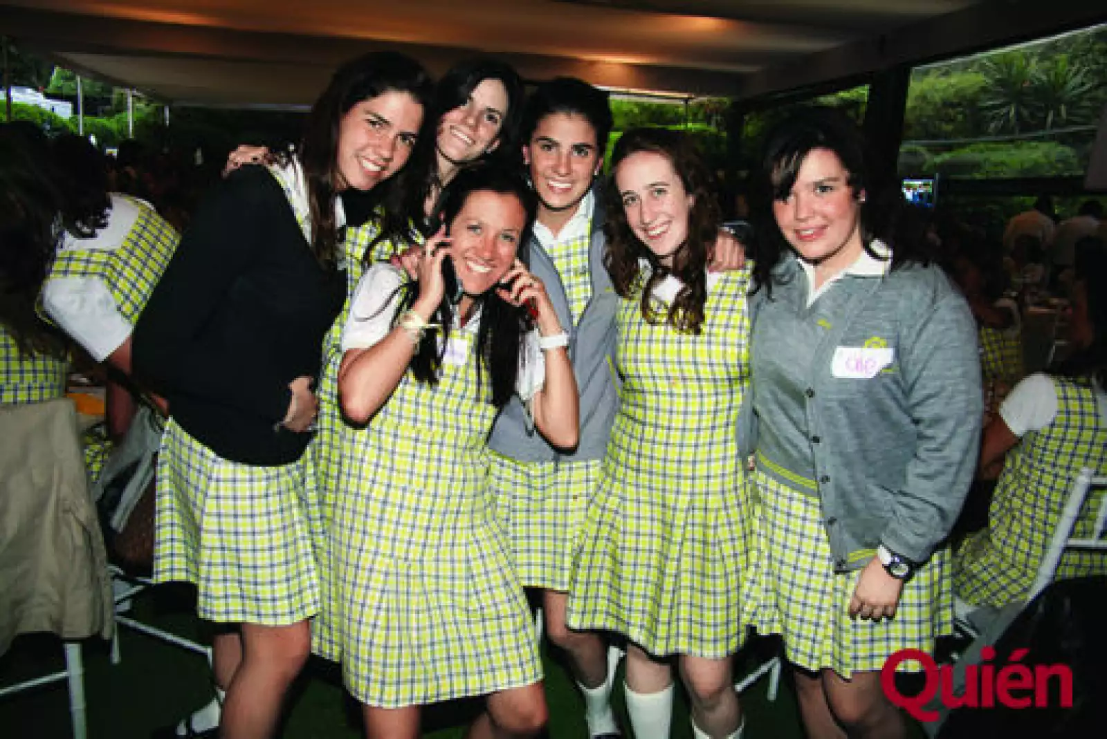 Belem Bernus, Mercedes Lavin, Concha Cortina, Daniela Cortina, Sofia Suarez, Alejandra Mijares
