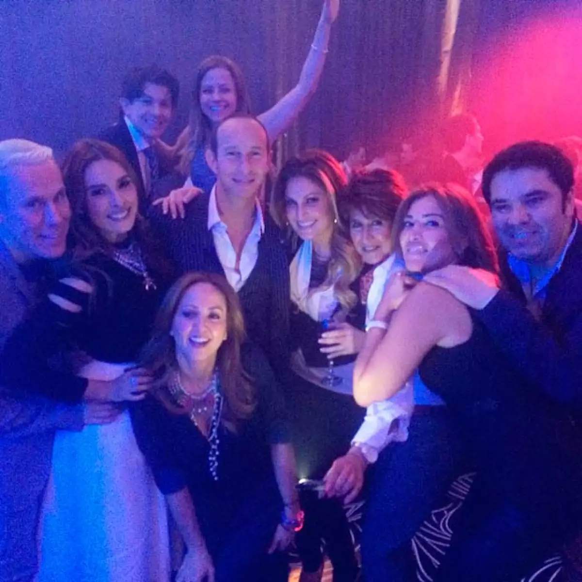 Erick Rubín, Andrea Legarreta, e Inés Gómez Mont fueron unas de las celebridades que estuvieron presentes en la fiesta.