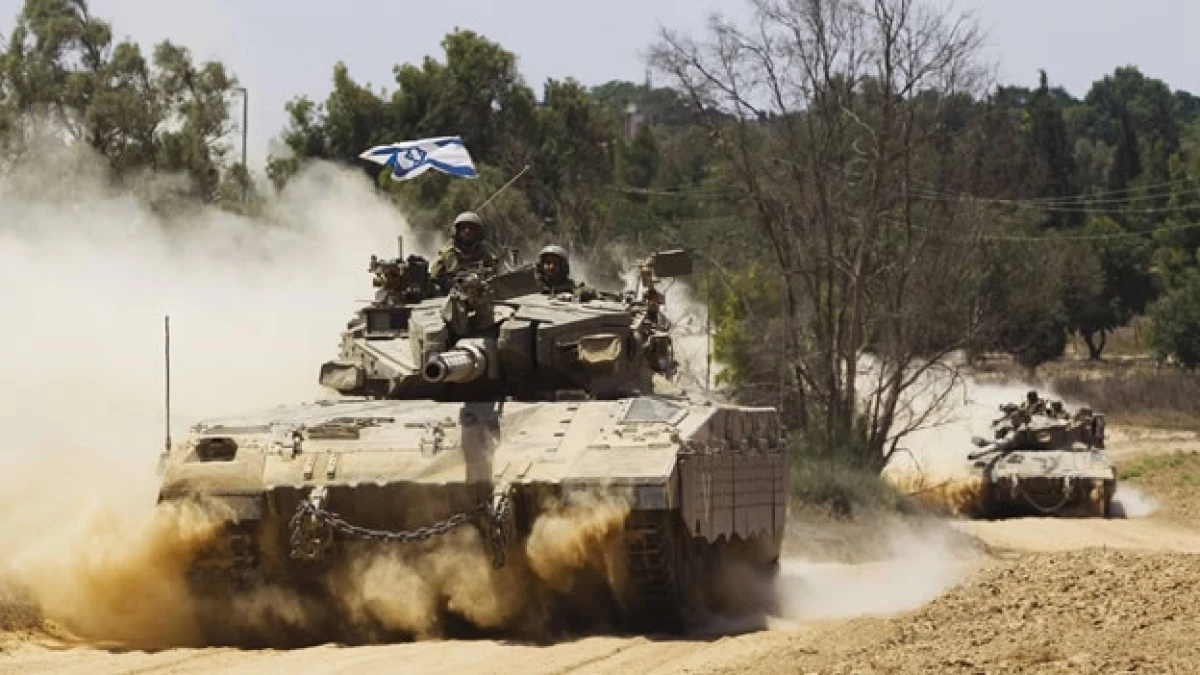 tanques israelies gaza