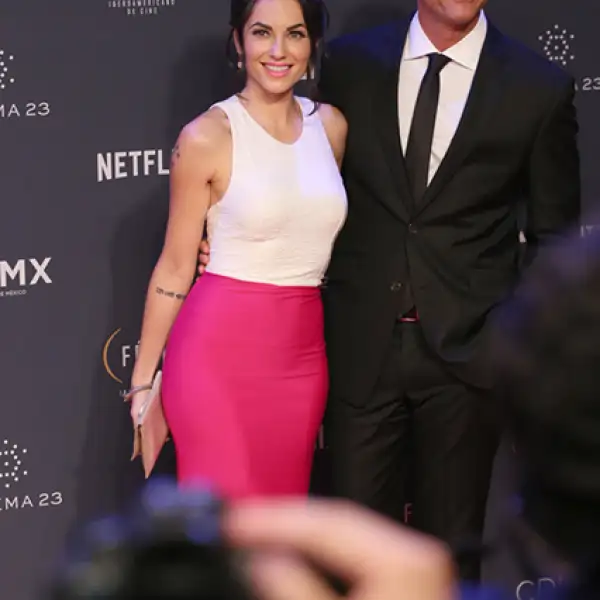 Bárbara Mori y Christian Meller