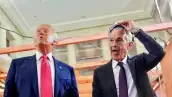 Trump visita sede de la Fed y dice que no despedirá a Powell