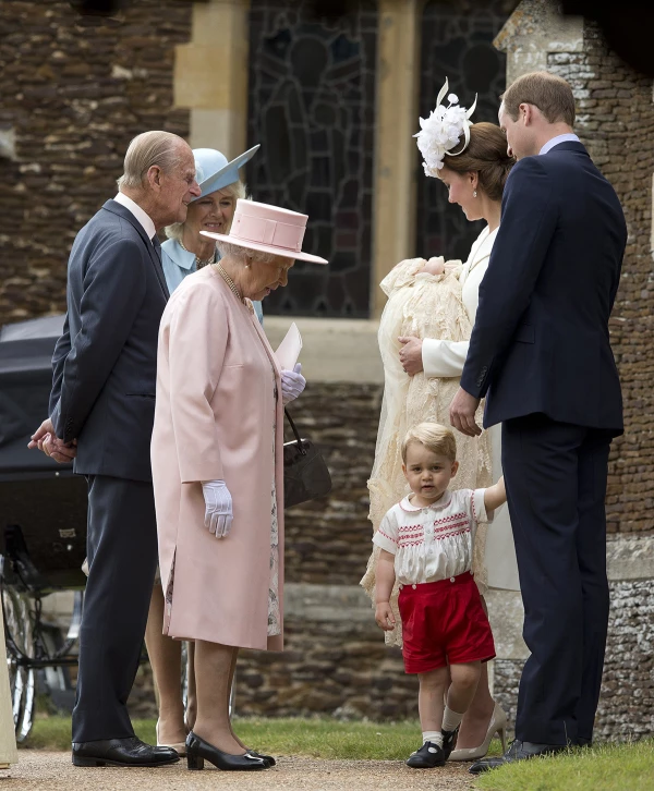 The Christening Of Princess Charlotte Of Cambridge