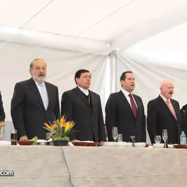 José Antonio Meade,Carlos Slim,Norbeto Rivera,Eruviel Ávila,Manuel Mondragón y Kalb,Miguel Ángel Mancera