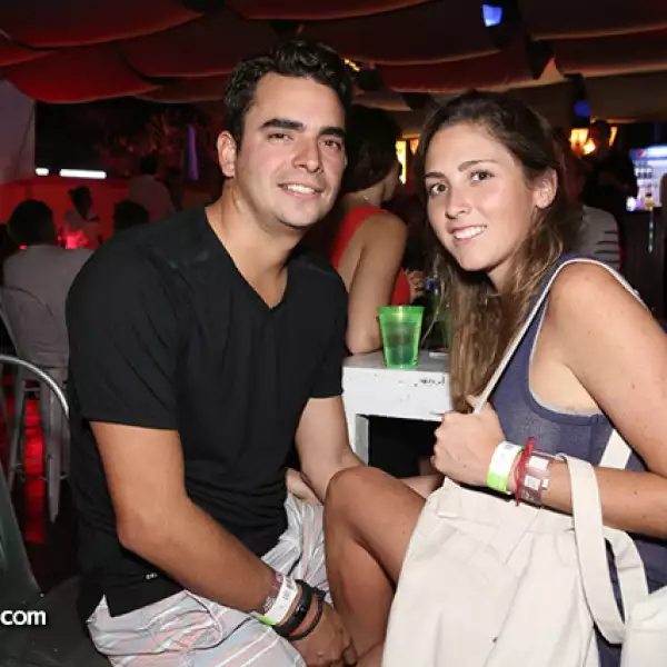 Rafael Rivero y Fernanda Redondo