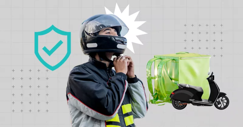 Uso de cascos homologados, cuestión de vida para repartidores de Rappi y Uber en CDMX
