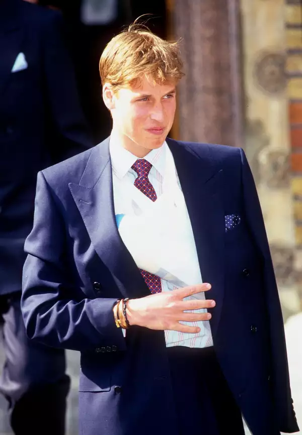 20 fotos del príncipe William en su juventud