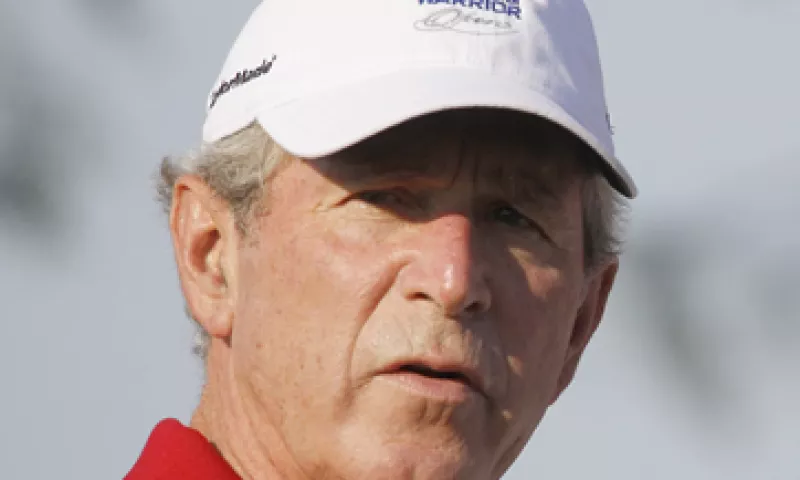 George W. Bush sumó poco más de 1.3 millones de dólares en gastos. (Foto: AP)