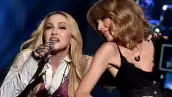 Madonna y Taylor Swift cantando juntas.