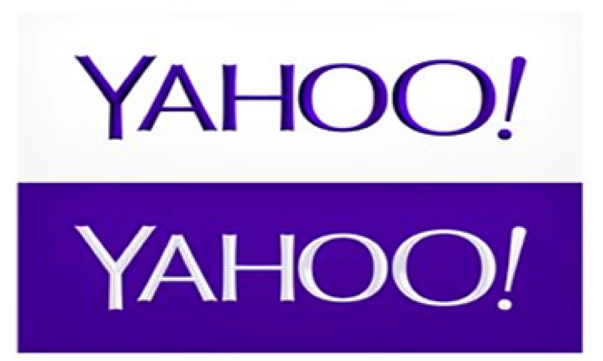 El nuevo logotipo de Yahoo muestra las letras que no se tocan y un signo de exclamación al final. (Foto: AP)