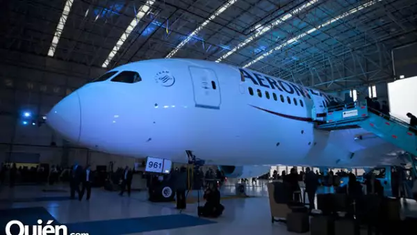 Avión Aeroméxico Boeing 787
