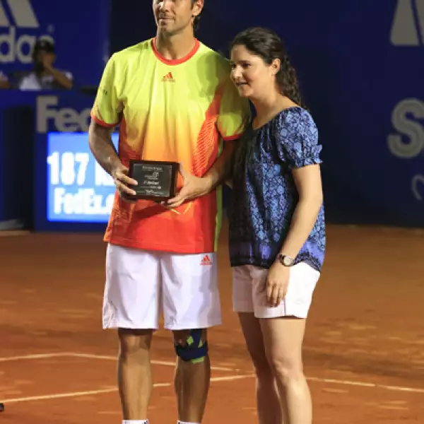 Fernando Verdasco y Lorena Ochoa