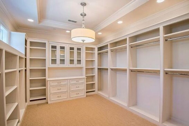 Los closet son bastante amplios.
