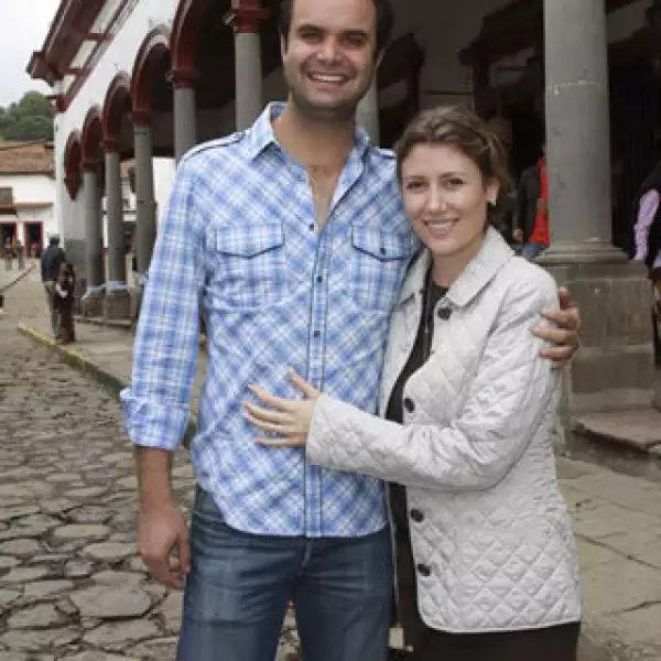 Cristian Roux y Silvia Hernández