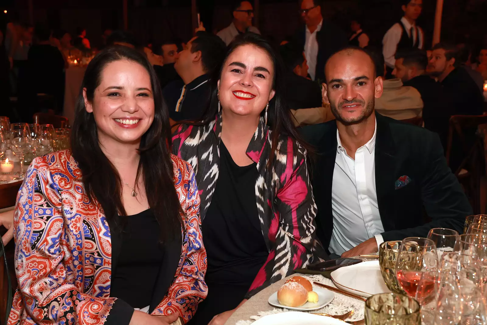Mariana Camacho , Liliana Pérez y Juan Pablo Molinar 