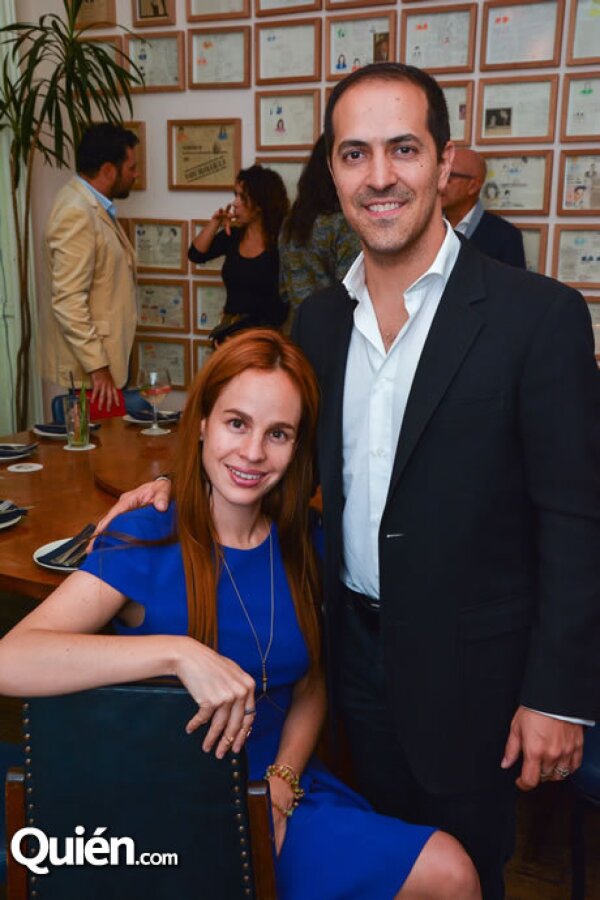 Daniela Villegas y Sami Hayek