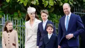 Príncipe William, Kate Middleton y sus hijos; George, Charlotte y Louis.