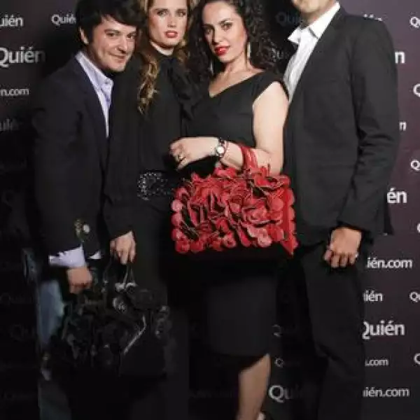Poncho Plascencia,Azul Etcheverry,Lorena Rosales y José Antonio Hernández-Loyo