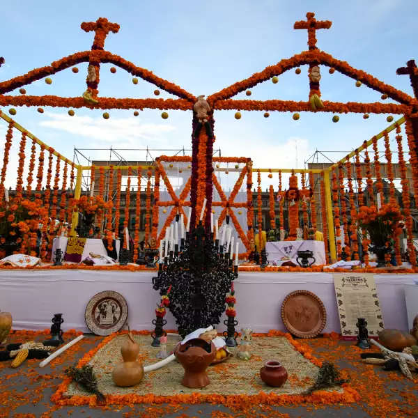 Mega ofrenda Zócalo CDMX 2021