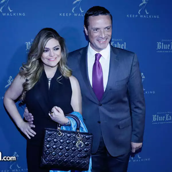 Jazmín Jalil y Francisco Zea