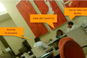 En medios de comuniación se han difundido fotografías de los encuentros de Kate del Castillo con los abogados del capo.
