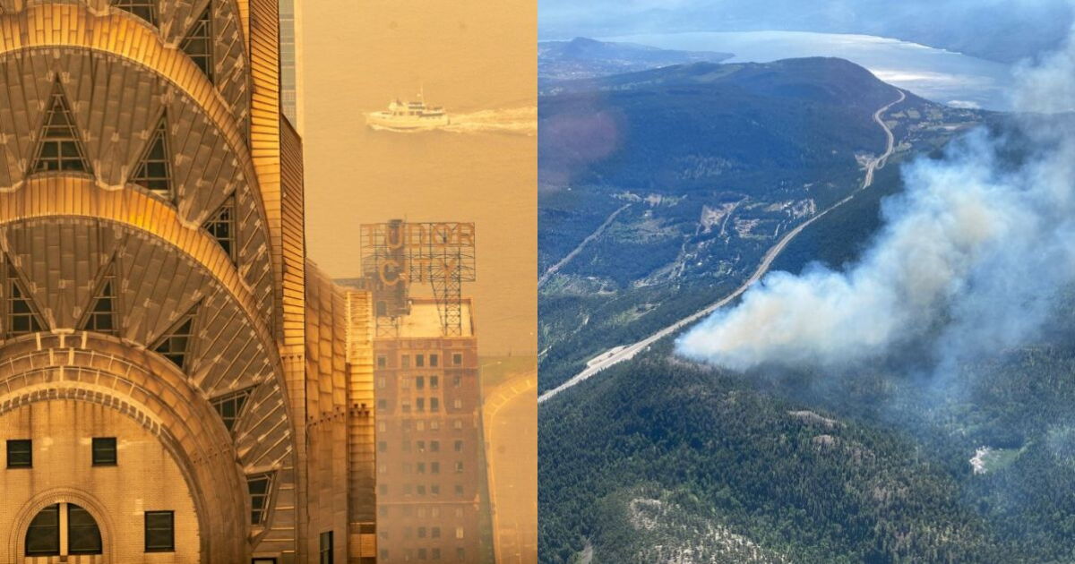 Nueva York cubierta de humo por incendios de Canadá