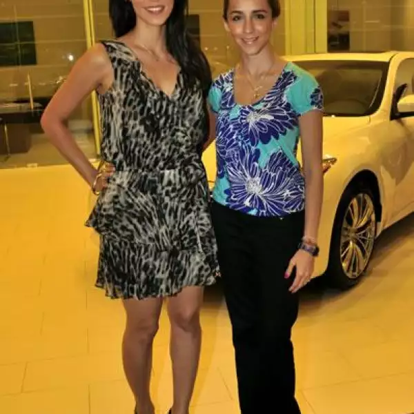 Dina Cover y Mayra Tinajero