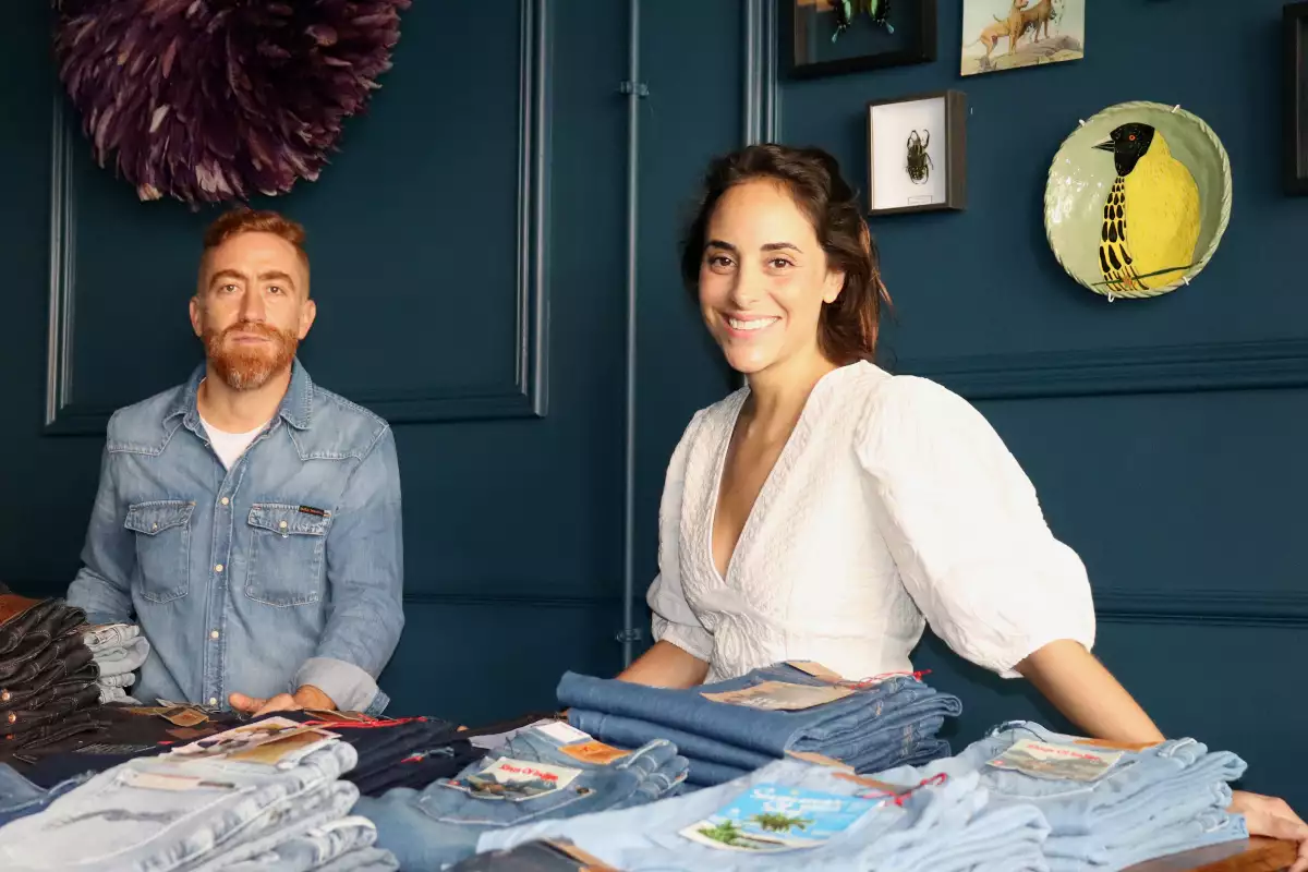 Andrés López y Maru Cruz, fundadores de Casa Denim