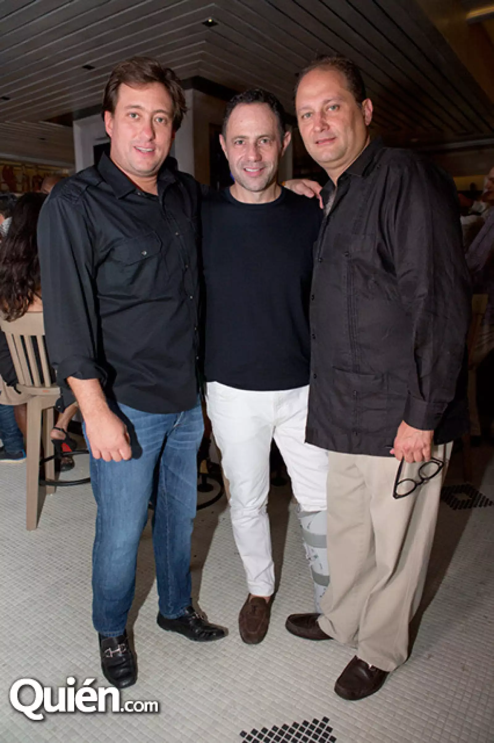 Alberto Cinta, Sergio Berger y Eduardo Solórzano