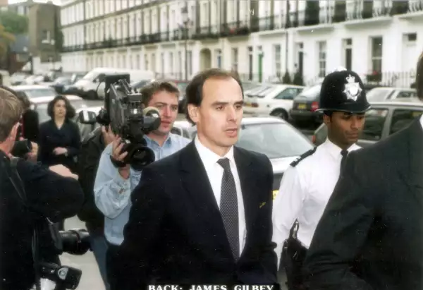 James Gilbey Businessman Friend Of Princess Diana After Attending His Former Fiancee Lady Alethea Savile's Funeral. **original Print Held In Kensington** Pkt2864 - 195740.